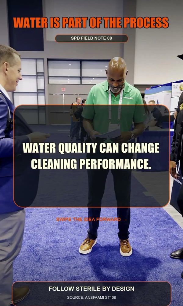 Reel frame reading water is part of the process